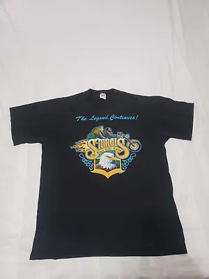 Vtg. 1991 T-Shirts/Sturgis 51st Black Hills Rally/USA Made/Men's Size XL • $29.99