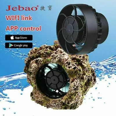 Jebao SLW-10 20 30 Series Wifi APP Control Aquarium Marine Wave Maker Water Pump • £64.72