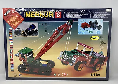 Merkur #8 Metal Construction Set SEALED VEHICLE BUILDING TOY • $175