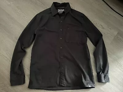 BAM Bamboo Clothing Mens Black Long Sleeve Shirt - Size Medium • $24.89