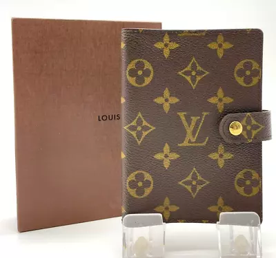 Authentic Louis Vuitton Monogram Agenda PM R20005 Notebook W/Box SKS2105 • £5.22