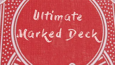 Ultimate Marked Deck (RED Back Bicycle Cards) - Trick • $39.95