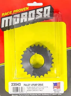 Moroso 23543 24 Tooth Dry Sump Oil Pump Drive Pulley • $55.98