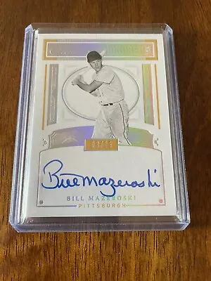 2021 Flawless Bill Mazeroski Holo Silver Honored Ink  Auto #03/15 • $37.99