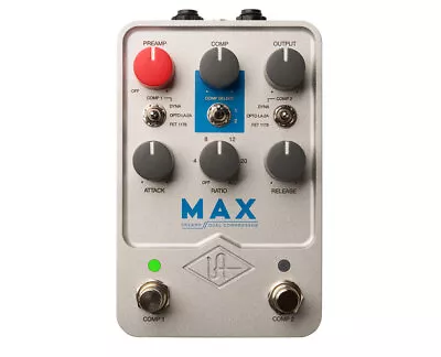 Universal Audio UAFX Max 610 Preamp 1176 FET & LA-2A Opto Compressor Clone Pedal • $299.99