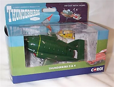 CORGI CC00803 Thunderbird 2 & 4 Diecast Model Classic Thunderbirds New In Box • $95.88