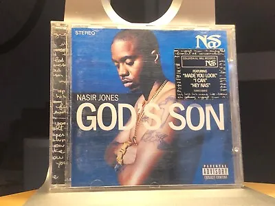 Nas God's Son (CD) Album - Hip Hop Von Nasir Jones - Sehr Guter Zustand • £12.79