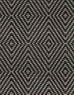 Wicker Ebony Cotton Blend FR Fabric By Warwick. 1 Metre. (Ref: 0154) • £15