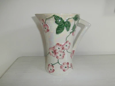 £29.95 • Buy MALING ENGLAND BLOSSOM TIME LUSTRE WARE ART DECO PITCHER JUG 1930's 7.5 INCH JUG