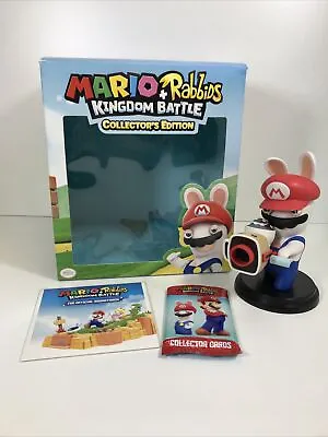 Mario + Rabbids Kingdom Battle Collectors Edition Nintendo Statue Only No Game • £39.99