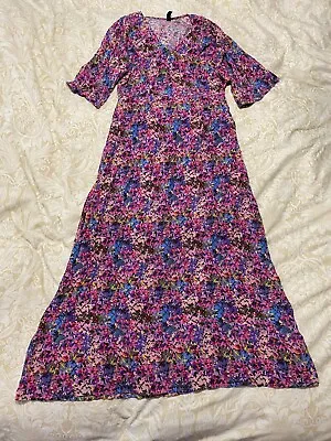$30 • Buy Y.A.S (ASOS) Womens Gorgeous Floral Midi Tea Dress Size Medium -  Worn Once!