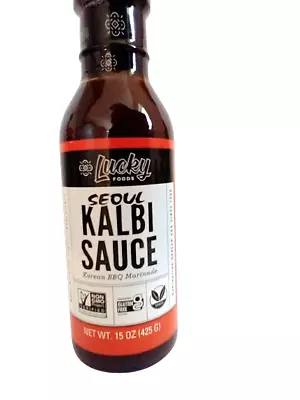 Lucky Foods SEOUL Korean Kalbi Sauce/Marinade 15oz BB 2/25 Lot Of 7 • £32.94