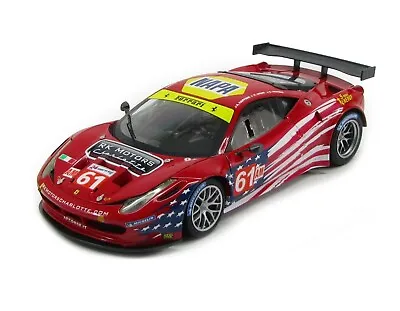 2012 Ferrari 458 Italia Gt2 #61 Lm Af Corse  Elite  1:18 Scale Hotwheels Bct78 • $129.95