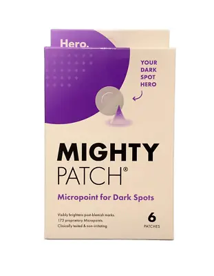 $14.99 • Buy Hero Cosmetics Mighty Patch Micropoint For Dark Spots-NIB-6 Patches