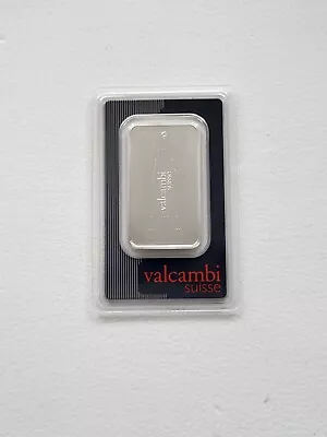 1oz Valcambi Skyline Silver Bar In Assay . • £38.99