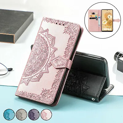 For Google Pixel 7a 6A 8 Pro Leather Magnetic Card Wallet Flip Phone Case Cover • £6.95