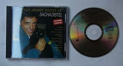 Sacha Distel Les Plus Grands Succès De Sacha Distel France CD 1989 Chanson • £10.79