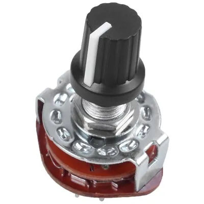 Electronic Machine 4P3T 4Pole 3 Position 2 Deck 16 Pin Rotary Switch W2Y9 • $6.12