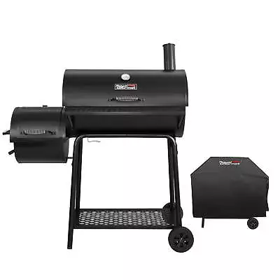 Royal Gourmet CC1830FC 30  Charcoal Grill With Offset Smoker With Cover Portable • $135.85