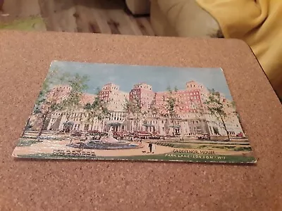 POSTCARD GROSVENOR HOUSE PARK LANE LONDON W1 Over Looks HYDE PARK Nr MAYFAIR • £7.85