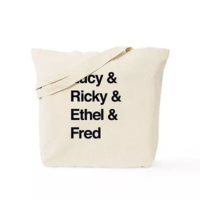 CafePress I Love Lucy Character Names Tote Bag (166904981) • $10.99