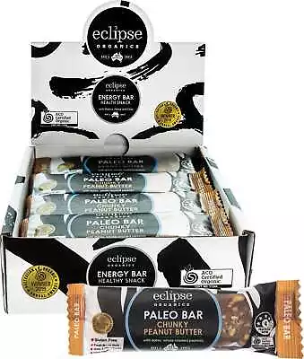 Eclipse Organics Organic Paleo Bar - Chunky Peanut Butter (12x45g) • $54.57