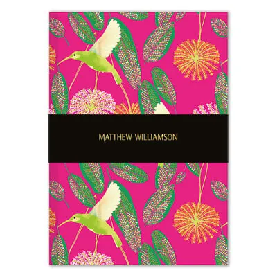 Matthew Williamson Hummingbirds Deluxe Notebook • £5.95
