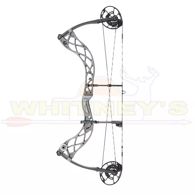 Bowtech Carbon Zion - Right Hand - 70lbs - 25.5 -30.5  - Smoke Grey - A10706 • $649.99