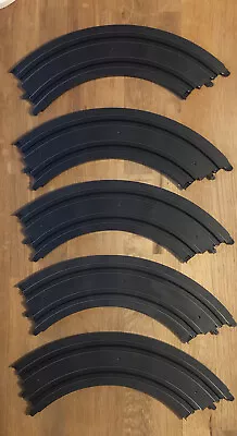 Micro Scalextric Track G105 - 90 Degree Bend - Plain - 5 Pieces - Spares • £4