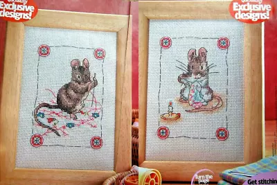 Beatrix Potter  The Tailor Of Gloucester Mice ( 2 ) Cross Stitch Patterns • £5.99