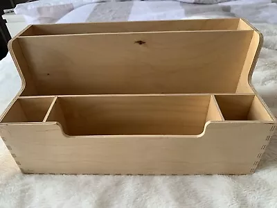 IKEA Plywood Desk Tidy Organiser  • £10