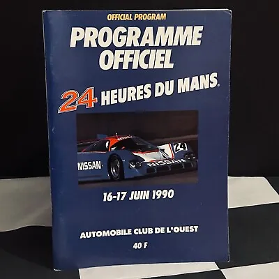 Le Mans 24 Hours Heures 1990 Race Programme Silk Cut Jaguar Xjr12 Porsche 962 • £12.99