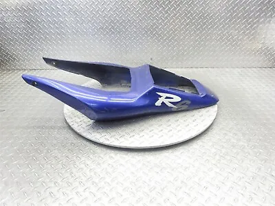 2000 99-02 Yamaha YZFR6 R6 Rear Tail Center Fairing Cover Cowl Panel Blue OEM • $65.09