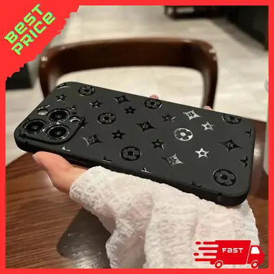 Retro Classic Monogram Lens Protection Phone Case For IPhone Full Resistant Dirt • $11.49