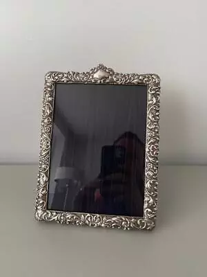 FABULOUS LARGE FINE 999 BRITANNIA SILVER HALLMARKED PHOTO FRAME London 2018 • £79.99