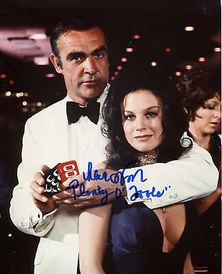 007 Bond Movie Diamonds Are Forever Photo Signed By Lana Wood - UACC DEALER • $84.47