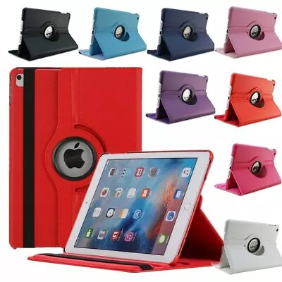 360 Rotate Leather Case Cover For Apple IPad 4 5 6 7 8 9 10 Gen Air Mini Pro 11 • $12.99