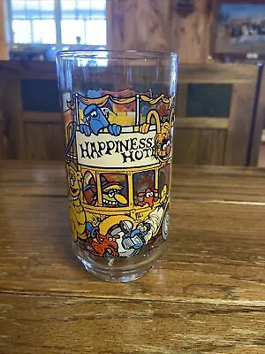 Vtg Happiness Hotel The Great Muppet Caper McDonalds Collector's Glass Cup 1981 • $12.74