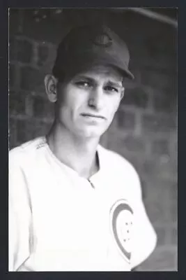 MACK STEWART Real Photo Postcard RPPC 1944-45 Chicago Cubs George Burke  • $14.95