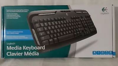 Logitech Media Keyboard PS/2 Wired 967560-0403. ***NEW 2005*** • $22.95