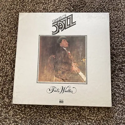 £10 • Buy Giants Of Jazz Fats Waller (Vinyl Records) 3 LP Jazz Record Box Set