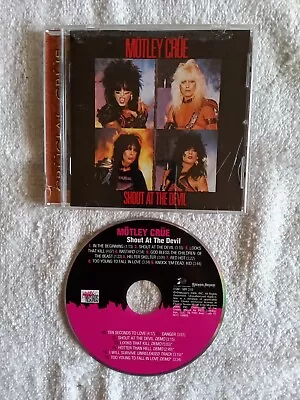 Motley Crue Shout At The Devil CD. Crucial Crue. Madey. • $5