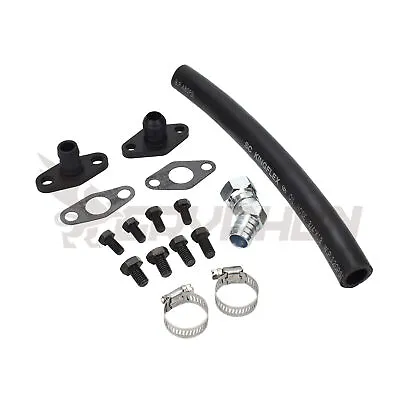 Turbo Oil Return Line Kit For Toyota Supra 1JZ 2JZ Garrett GTW38R GTW3884R T04Z • $116.42