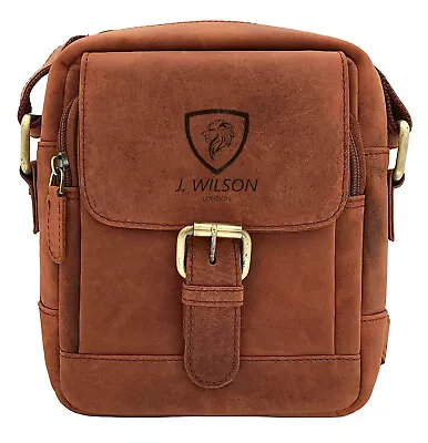 Mens Leather Satchel Designer Ladies Shoulder Cross Body Bag Messenger Travel • $55.02