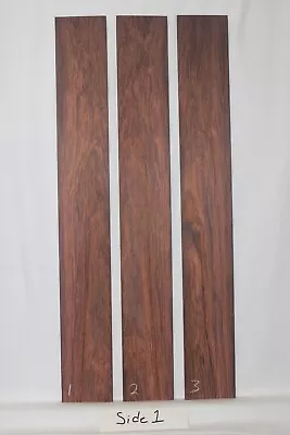 Madagascar Rosewood Guitar Fingerboard Blank.  Wild Color And Grain. • $47