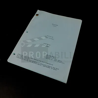 THE X-FILES Pusher Script S03E17 Original Script Prop (9536-8549) • $215