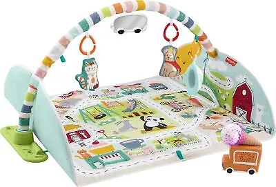 Fisher-Price Activity City Gym To Jumbo Playmat Infant To Toddler Activity Gym. • £32.99