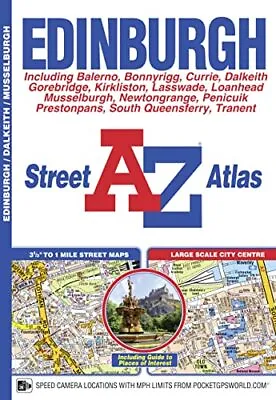 Edinburgh Street Atlas (A-Z Street Atlas) By Geographers A-Z Map Company Ltd The • £3.49