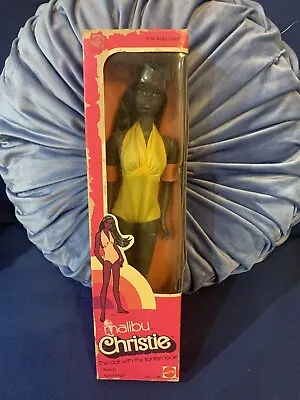 1975 Vintage Mattel Malibu Christie Barbie African American 7745 • $299.99