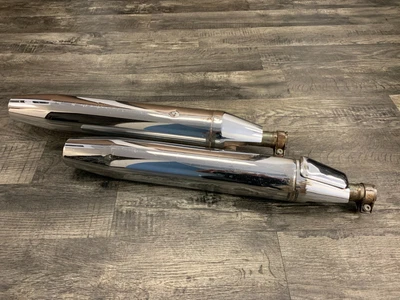 $199.99 • Buy Yamaha 2004-2009 XVS1100 1100 Vstar OEM CA California Muffler Exhaust Pipes #61